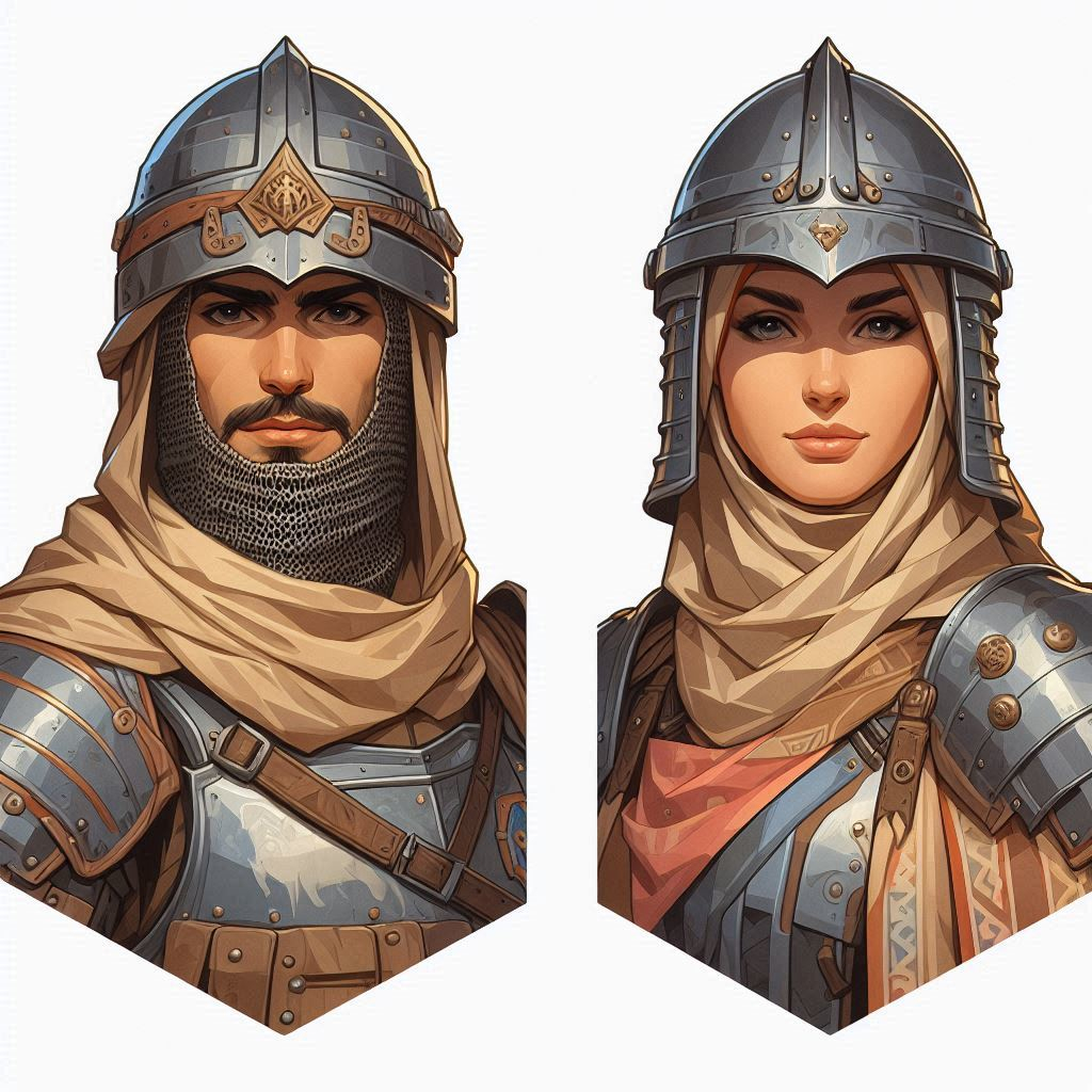 Gardes de la porte du désert de Norque