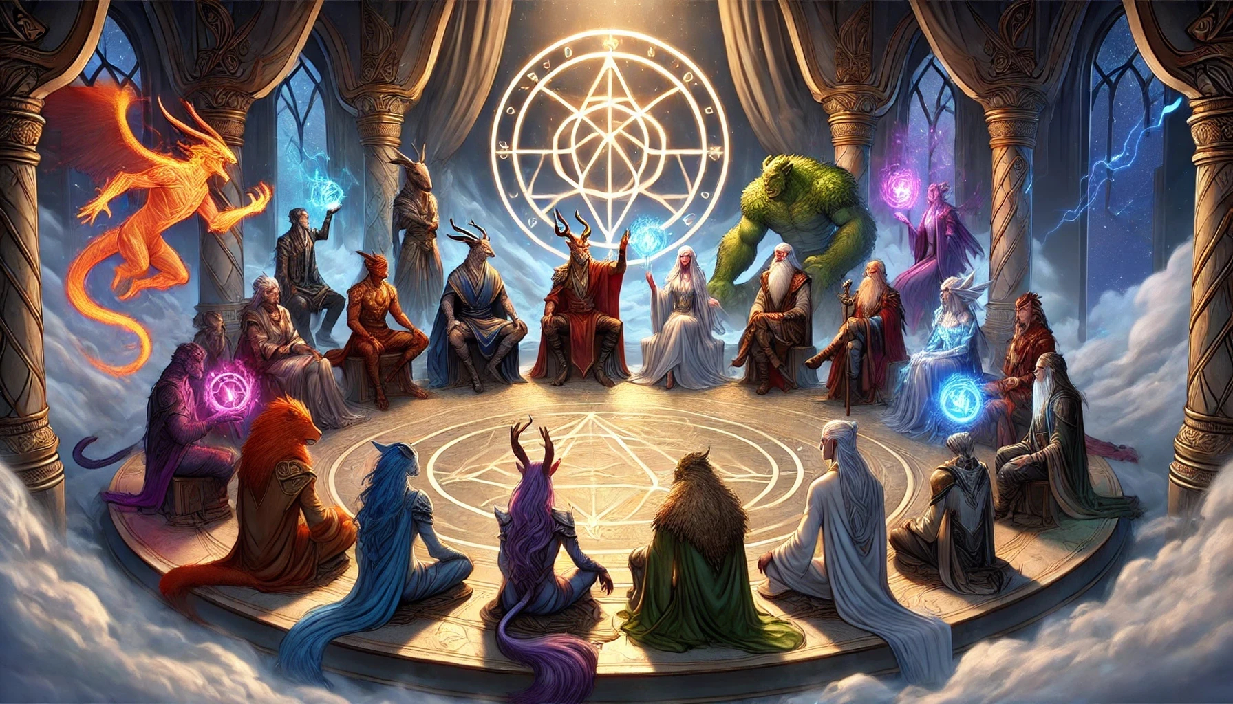 Fondation des dix temples élémentaires